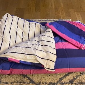 Tommy hilfoger Twin size comforter and sham